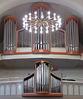 Berlin (Reinickendorf), Dorfkirche Alt Tegel (ev.) - Hauptorgel, Orgel / organ