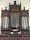 Berlin - Treptow, Ev. Kirche Altglienicke (Hauptorgel), Orgel / organ
