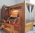 Berlin - Schneberg, Evangelisch-methodistische Friedenskirche Friedenau, Orgel / organ