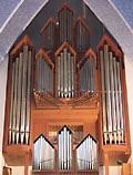 Berlin (Wilmersdorf), Ev. Kirche am Hohenzollernplatz (Hauptorgel), Orgel / organ