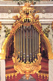 Berlin (Charlottenburg), Schloss Charlottenburg, Eosander-Kapelle, Orgel / organ