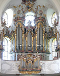 Füssen, Basilika St. Mang (Hauptorgel), Orgel / organ