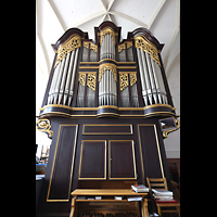 St. Georgen im Attergau, Pfarrkirche St. Georgen, Orgel perspektivisch