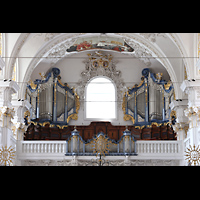 Disentis, Benediktinerkloster, Klosterkirche St. Martin, Hauptorgel