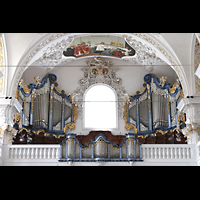 Disentis, Benediktinerkloster, Klosterkirche St. Martin, Hauptorgel