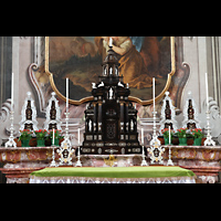 Einsiedeln, Benediktinerabtei, Altar im Hochchor