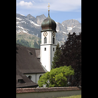 Engelberg, Klosterkirche, Turm der Klosterkirche