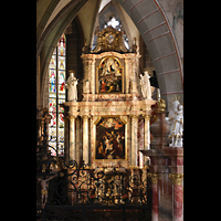 Luzern, Franziskanerkirche St. Maria in der Au, Hochaltar von 1737