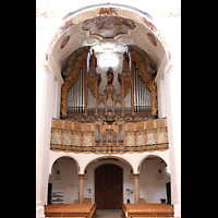 Muri, Klosterkirche St. Martin, Hauptorgelempore