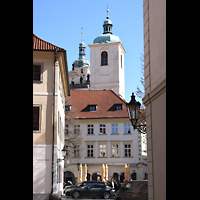 Praha (Prag), Bazilika sv. Jakuba (St. Jakob), Ansicht von der Stra�e T�n