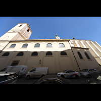 Praha (Prag), Bazilika sv. Jakuba (St. Jakob), Seitenansicht von S�den von der Jakubsk�