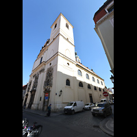 Praha (Prag), Bazilika sv. Jakuba (St. Jakob), Turm mit Fassade seitlich