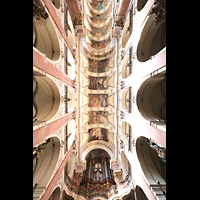 Praha (Prag), Bazilika sv. Jakuba (St. Jakob), Deckengew�le mit Orgel