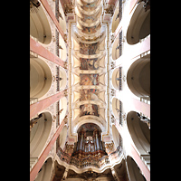Praha (Prag), Bazilika sv. Jakuba (St. Jakob), Deckengew�le mit Orgel