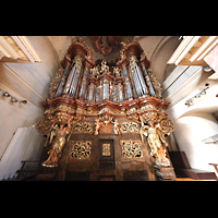 Praha (Prag), Bazilika sv. Jakuba (St. Jakob), Orgel perspektivisch