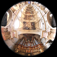 Praha (Prag), Bazilika sv. Jakuba (St. Jakob), Orgel und gesamter Innenraum