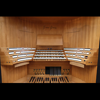 Praha (Prag), Katedr�la sv. V�ta (St. Veits-Dom), Spieltisch der Hauptorgel