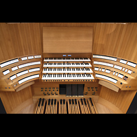 Praha (Prag), Katedr�la sv. V�ta (St. Veits-Dom), Spieltisch der Hauptorgel