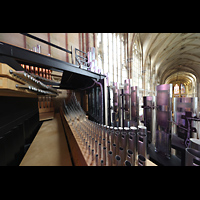 Praha (Prag), Katedr�la sv. V�ta (St. Veits-Dom), Pfeifen des Solo Chamade und Solo Grand Cornet