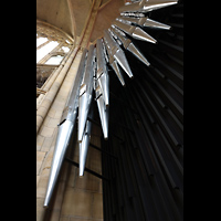 Praha (Prag), Katedr�la sv. V�ta (St. Veits-Dom), Prospektpfeifen des Prestant 32' (ab FFF)