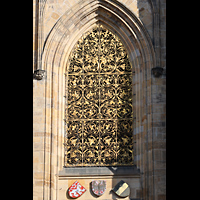 Praha (Prag), Katedr�la sv. V�ta (St. Veits-Dom), Goldenes Gitter