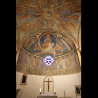 Bonn, St. Maria und St. Clemens, Gew�lbe und Altarraum der Oberkirche