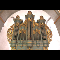 Bonn, St. Maria und St. Clemens, Orgel perspektivisch
