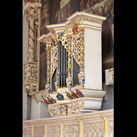 Halle (Saale), Marktkirche Unserer Lieben Frauen, Chororgel seitlich