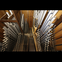 Halle (Saale), Moritzkirche, Pfeifen des 2. Manuals