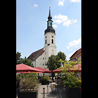 L�bbenau, St. Nikolai, Ansicht von Nordwesten vom Kirchplatz