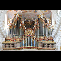 Ochsenhausen, Klosterkirche St. Georg, Hauptorgel