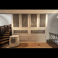 Sch�nefeld, Dorfkirche, Hauptwerk uind Pedal