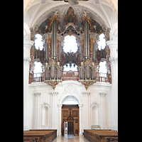 Weingarten, Basilika  St. Martin, Gro�e Gabler-Orgel
