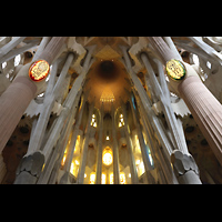 Barcelona, La Sagrada Familia, Apsis mit dem 