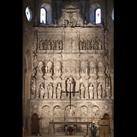 Poblet, Monestir de Santa Maria, Altarretabel von Dami�n Forment aus Alabaster (1527-29)