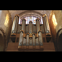 Poblet, Monestir de Santa Maria, Hauptorgel perspektivisch