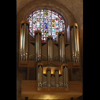 Poblet, Monestir de Santa Maria, Hauptorgel seitlich