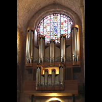 Poblet, Monestir de Santa Maria, Hauptorgel seitlich