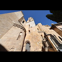 Tarragona, Catedral de Santa Tecla, Hauptschiff in Richtung Chor