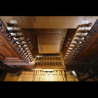 Tarragona, Catedral de Santa Tecla, Spieltisch von oben
