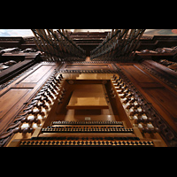 Tarragona, Catedral de Santa Tecla, Spieltisch perspektivisch