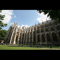London, Westminster Abbey, Seitenschiff