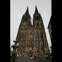 Köln (Cologne), Dom St. Peter und Maria, Fassade