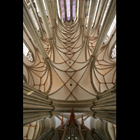 Münster, St. Lamberti, Orgel und Deckengewölbe