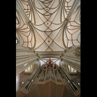 Münster, St. Lamberti, Orgel und Deckengewölbe