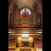 Bremen, Dom St. Petri, Sauer-Orgel mit Spieltisch