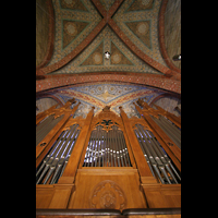 Bremen, Dom St. Petri, Orgel und Deckenmalerei