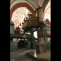 Norden, St. Ludgeri, Orgel am Vierungspfeiler