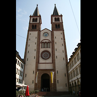 Würzburg, Dom St. Kilian, Fassade