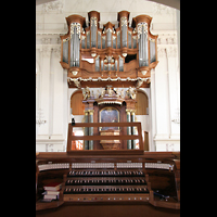 Kirchheimbolanden, St. Paulus, Orgel mit elektrischen Spieltisch